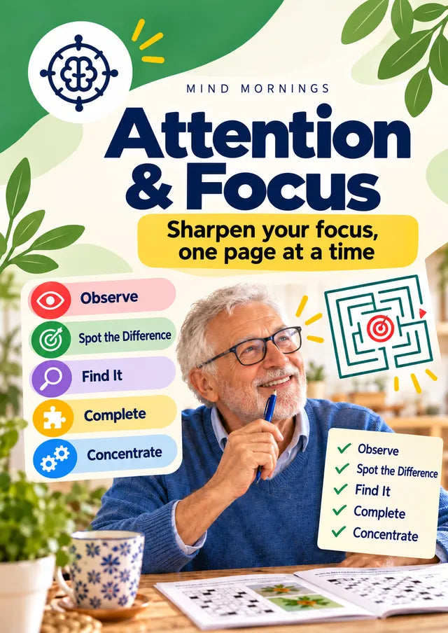 Cover of the Attention and Focus pack